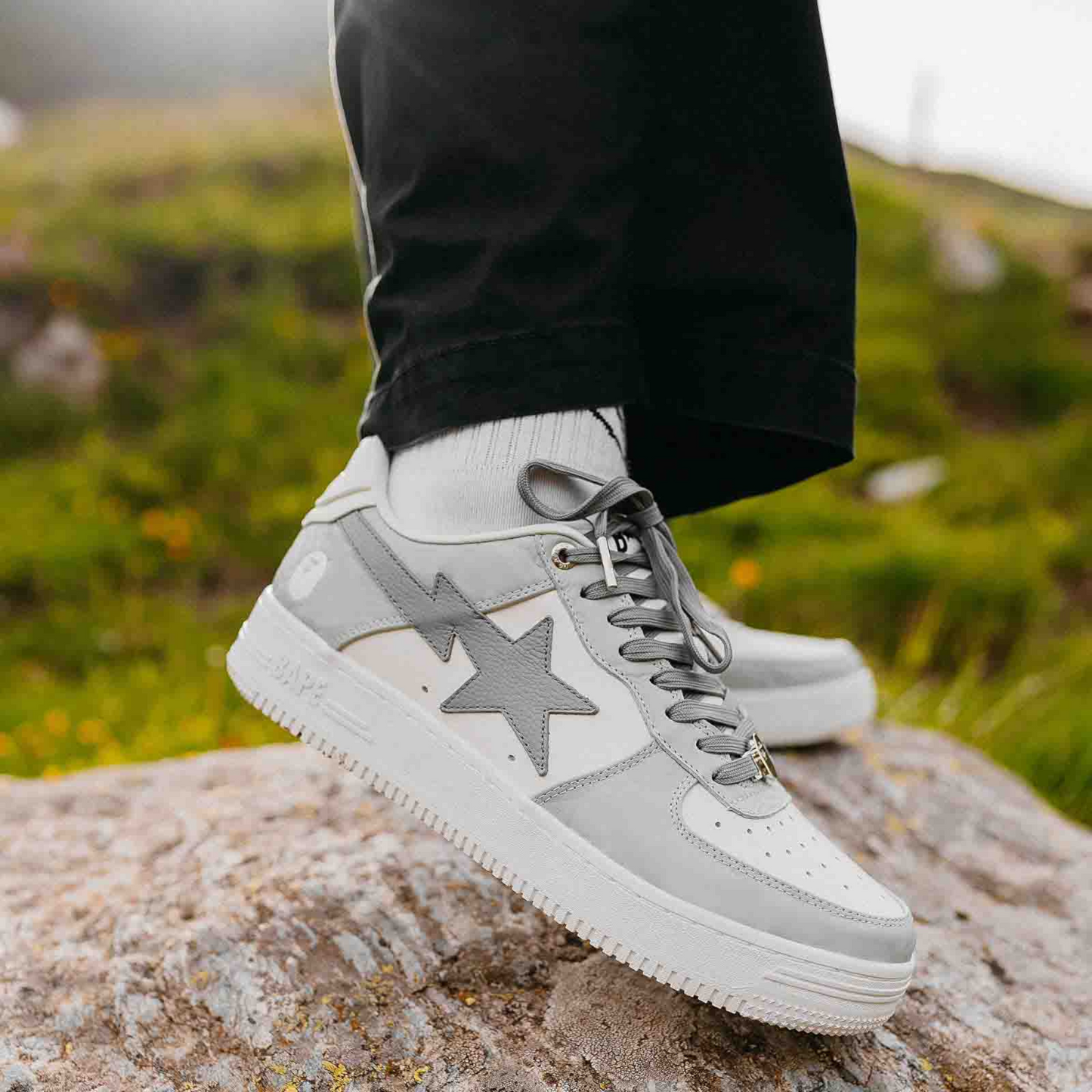 BAPE : Smoke Gray